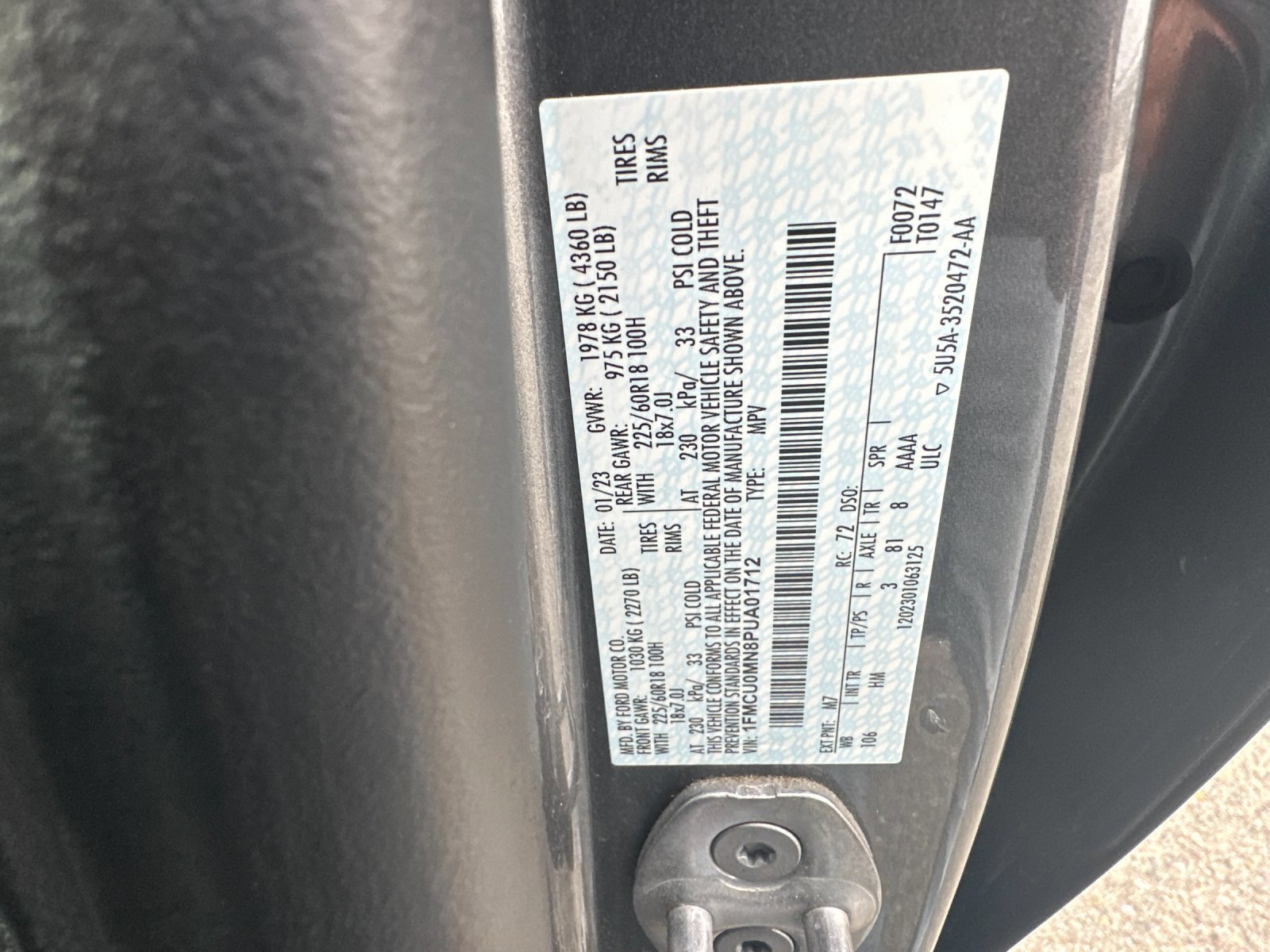 Certified 2023 Ford Escape ST-Line image 29