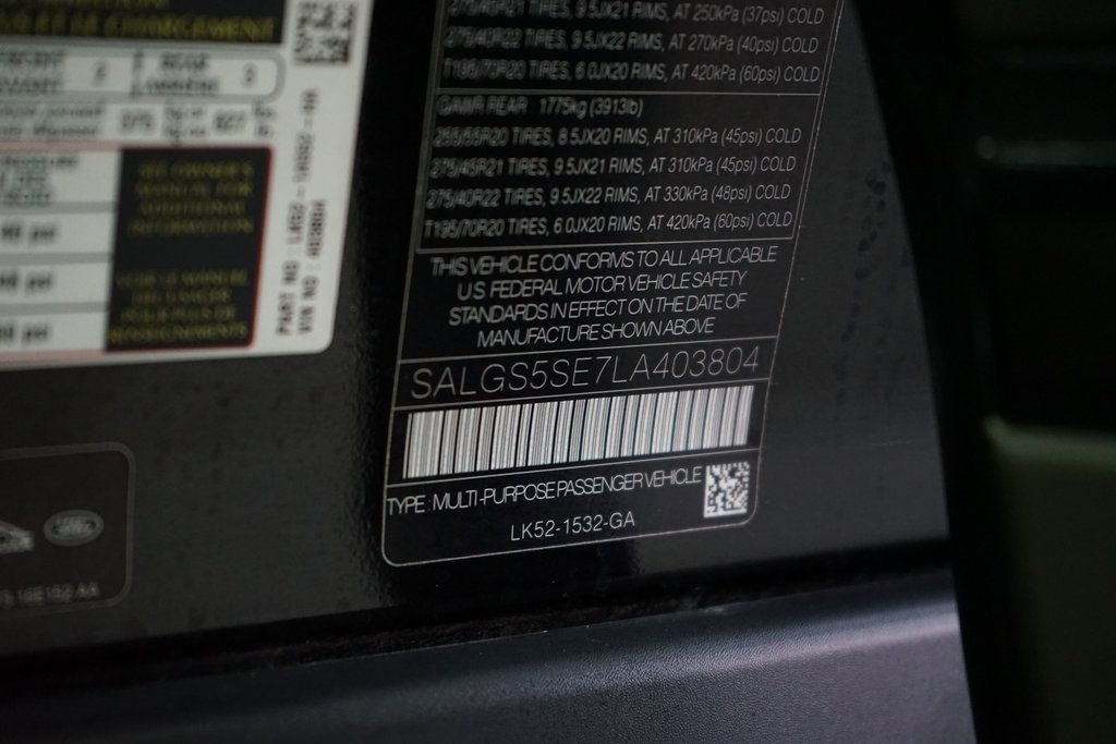 Used 2020 Land Rover Range Rover Long Wheelbase HSE image 31