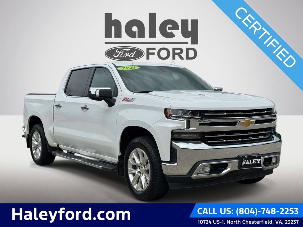 Used 2021 Chevrolet Silverado 1500 LTZ w/ Z71 Off-Road Package