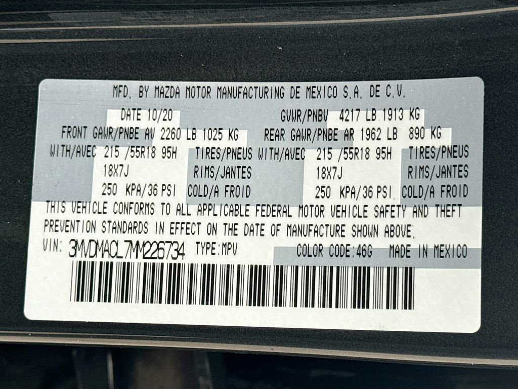 Used 2021 MAZDA CX-30 FWD 2.5 S w/ Preferred Package image 34