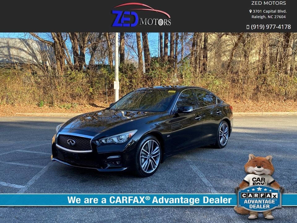 Used 2017 INFINITI Q50 Sport