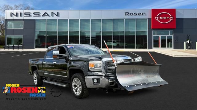 Used 2015 GMC Sierra 1500 SLT w/ SLT Crew Cab Value Package AWD/4WD image 1