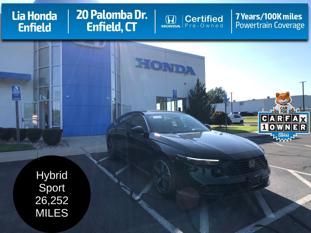 Certified 2025 Honda Accord Sport