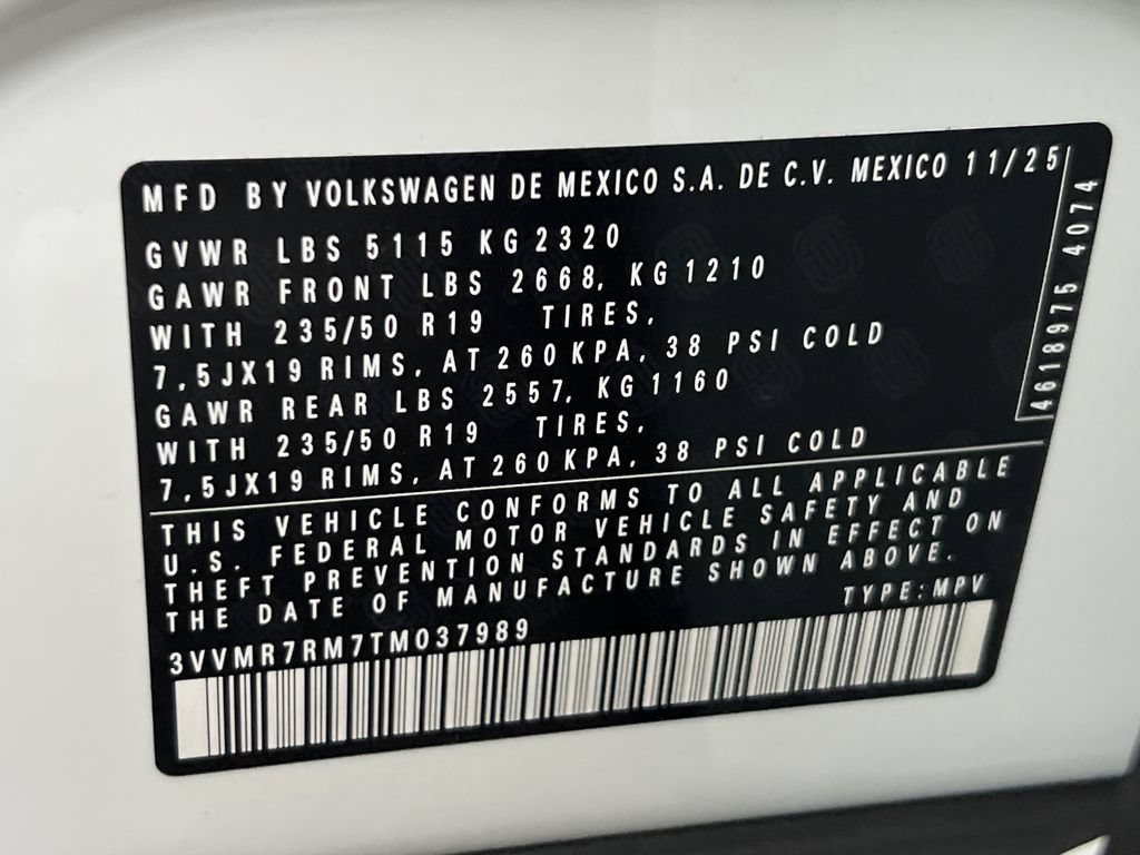 New 2026 Volkswagen Tiguan SE AWD/4WD image 32