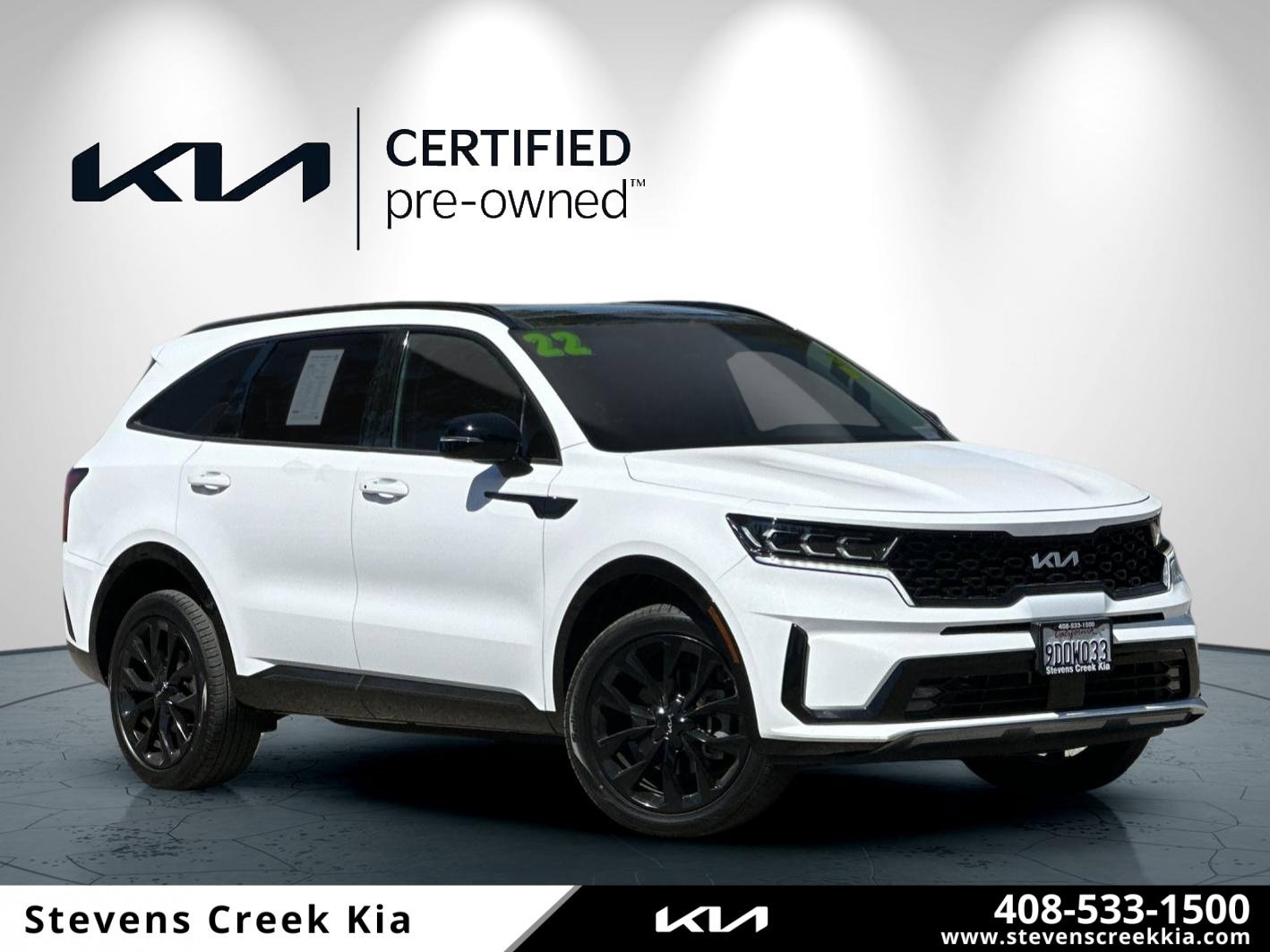 Certified 2022 Kia Sorento SX