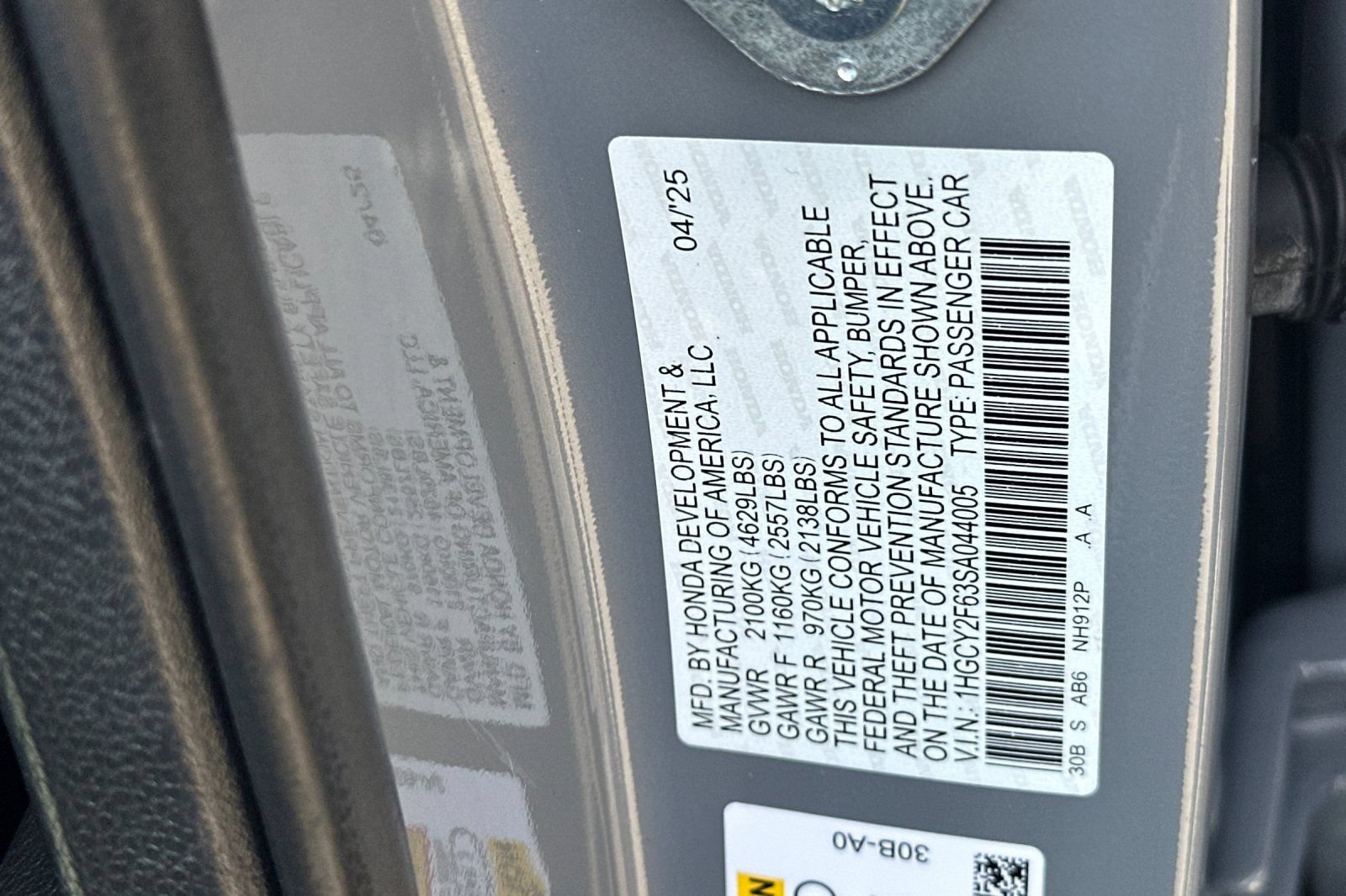 Used 2025 Honda Accord EX-L image 27