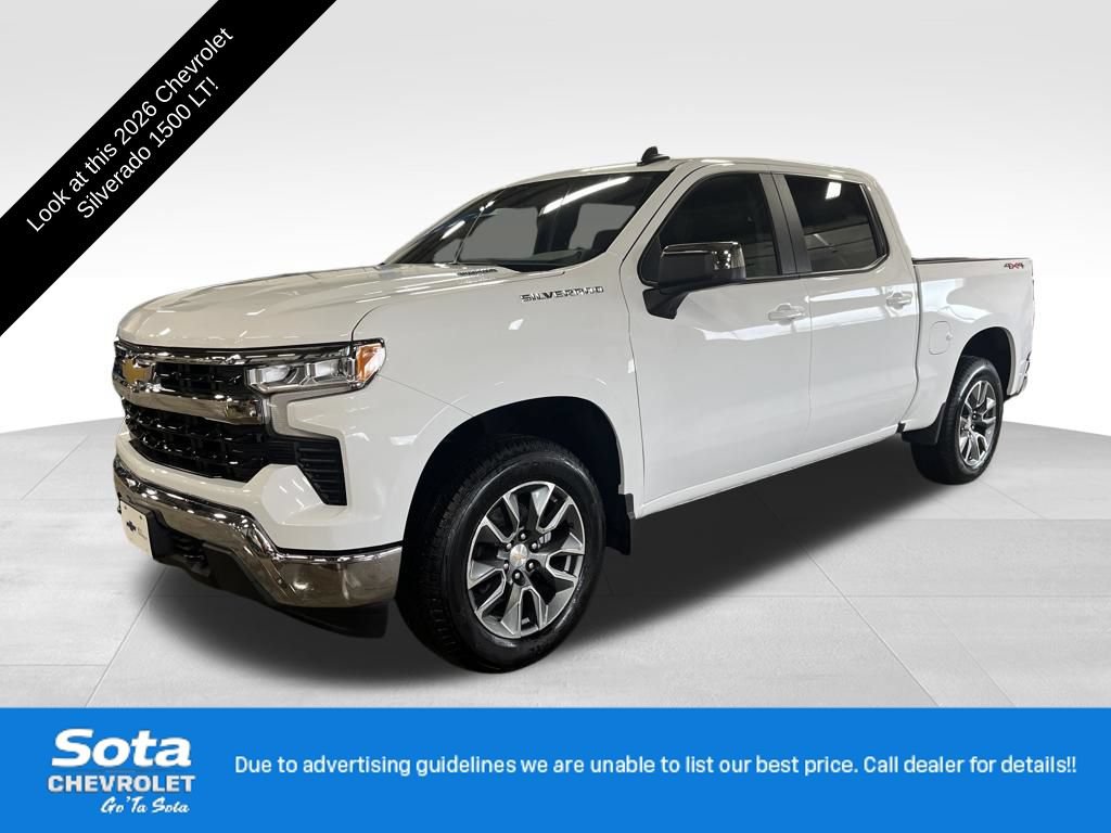 New 2026 Chevrolet Silverado 1500 LT w/ All Star Edition Plus AWD/4WD 360° Tour