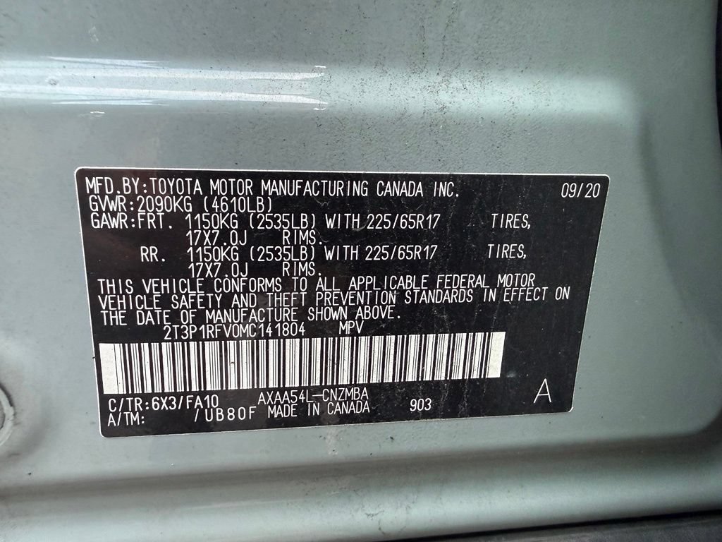 Used 2021 Toyota RAV4 XLE AWD/4WD image 12