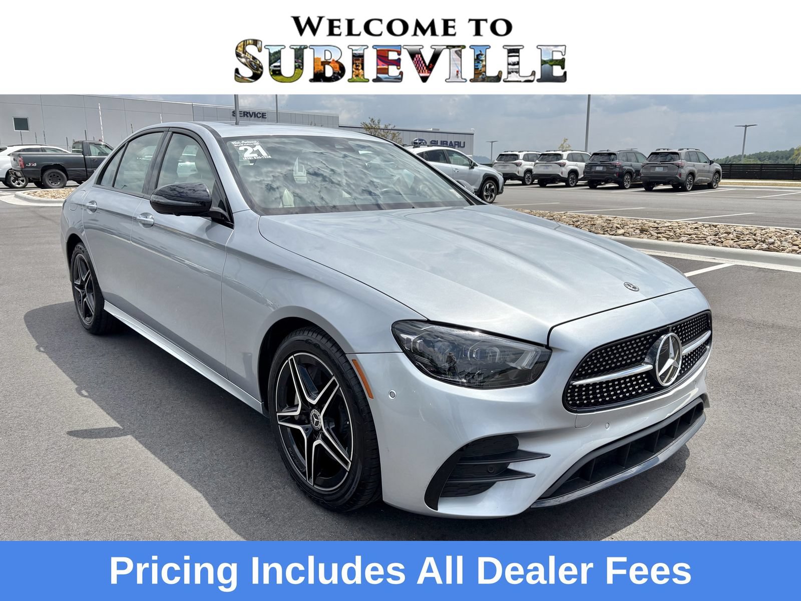 Used 2021 Mercedes-Benz E 350 4MATIC Sedan