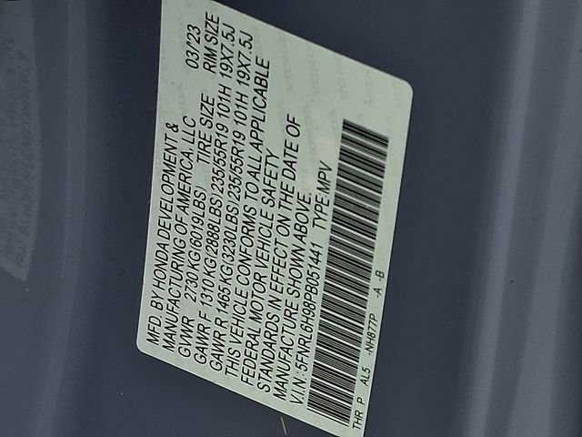 Certified 2023 Honda Odyssey Elite image 27
