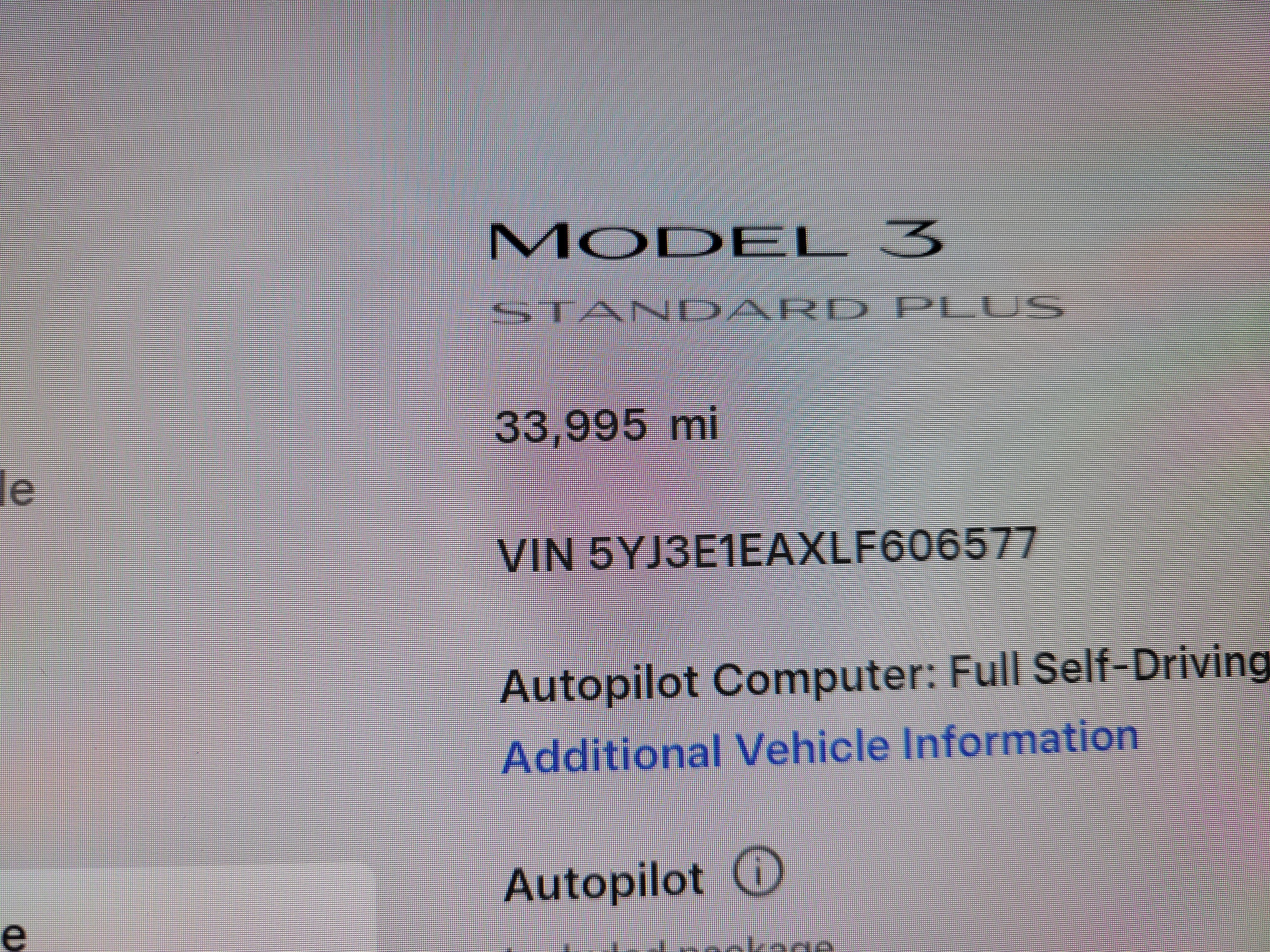 Used 2020 Tesla Model 3 Standard Range Plus image 18