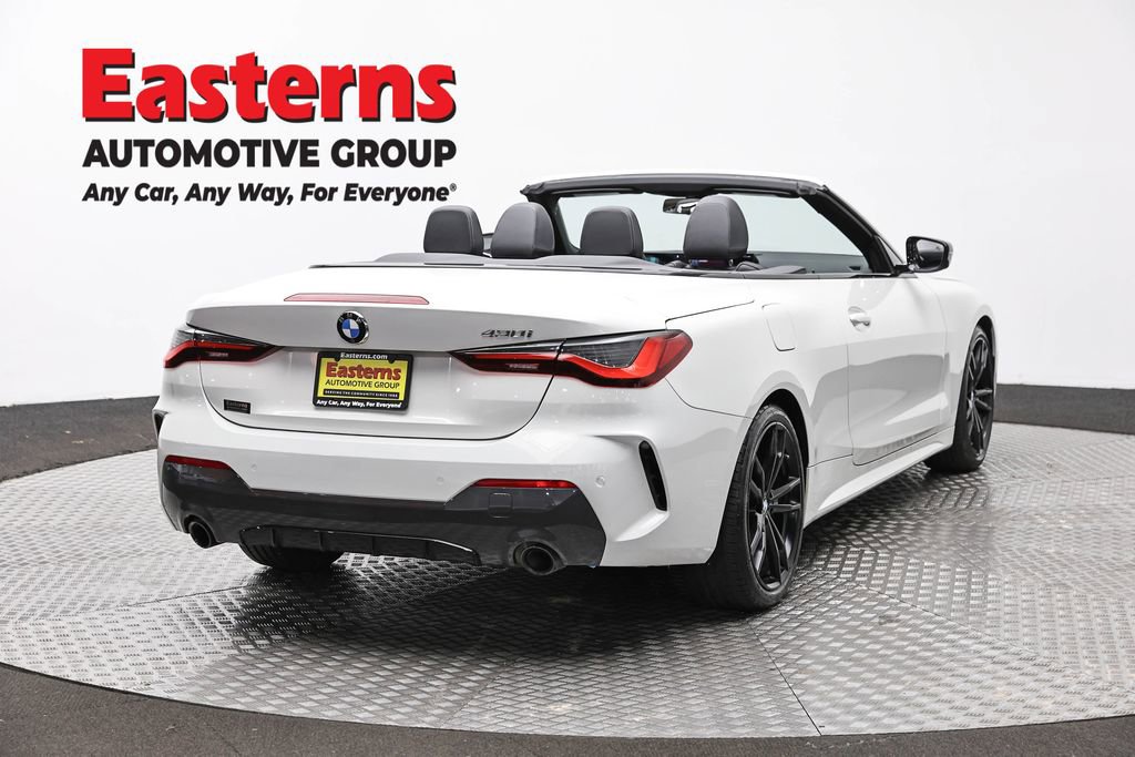 Used 2024 BMW 430i Convertible w/ M Sport Package RWD image 5