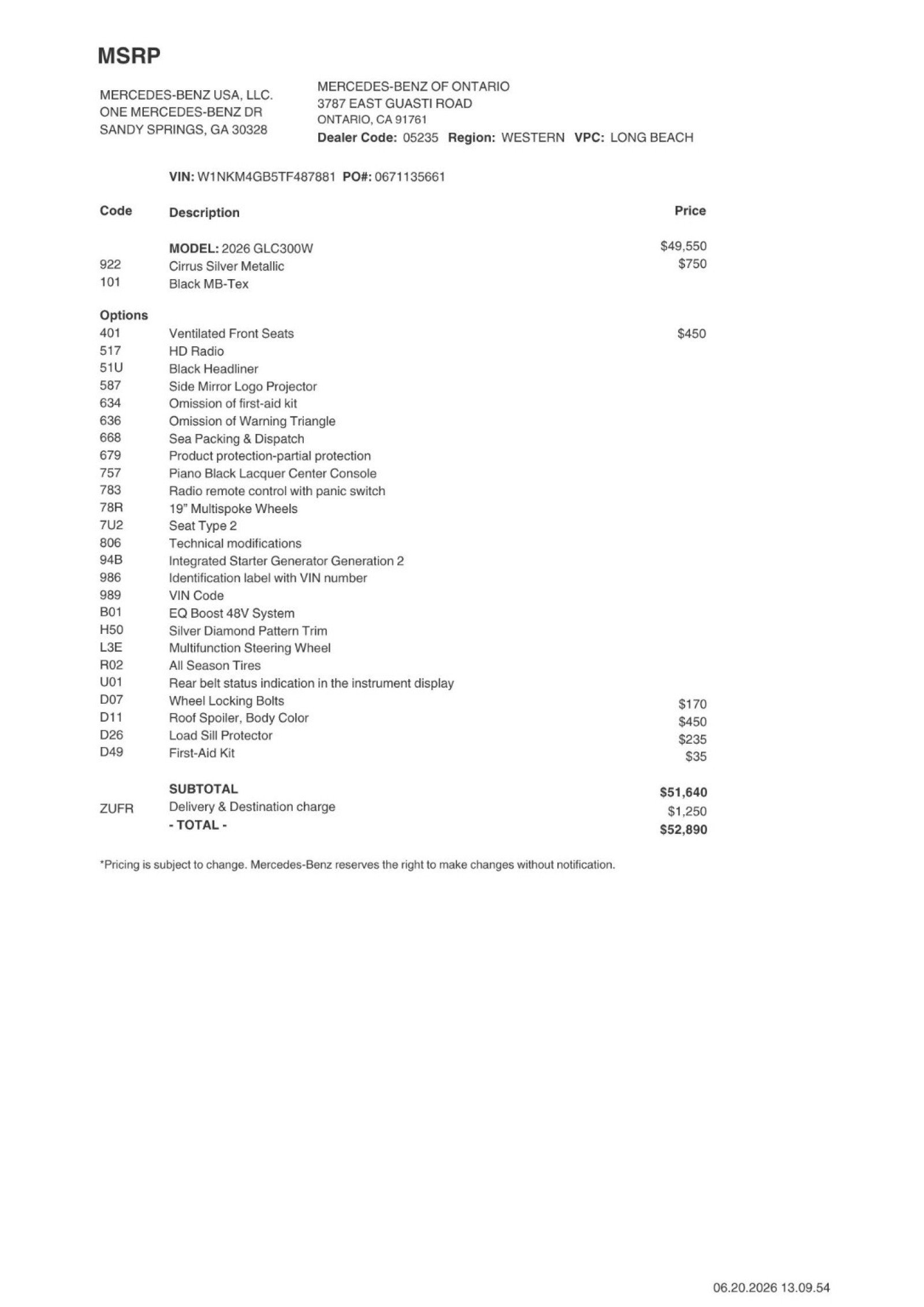 Certified 2026 Mercedes-Benz GLC 300 image 2