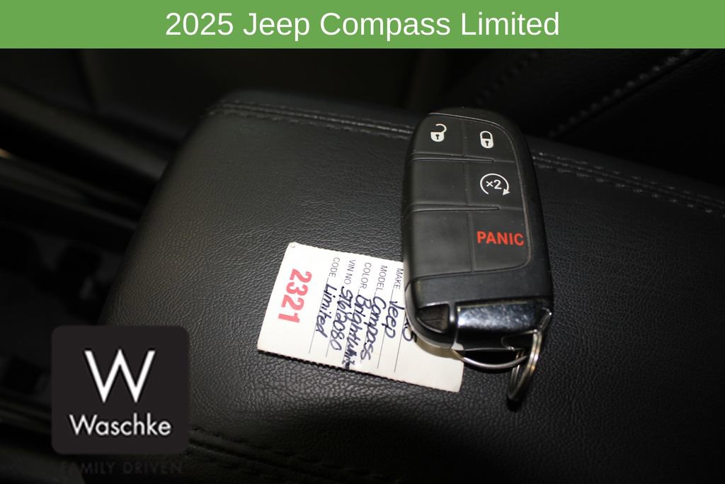 New 2025 Jeep Compass Limited w/ Sun & Sound Group image 32