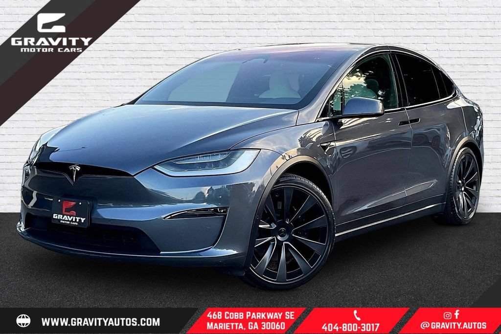 Used 2022 Tesla Model X AWD/4WD image 1