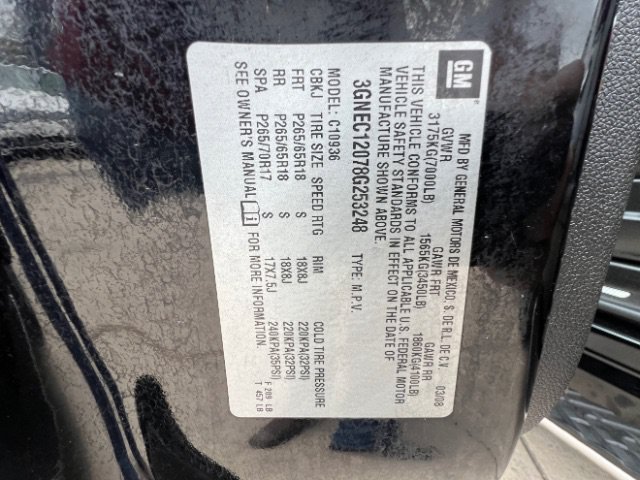 Used 2008 Chevrolet Avalanche LT w/ LT Preferred Equipment Group RWD image 9