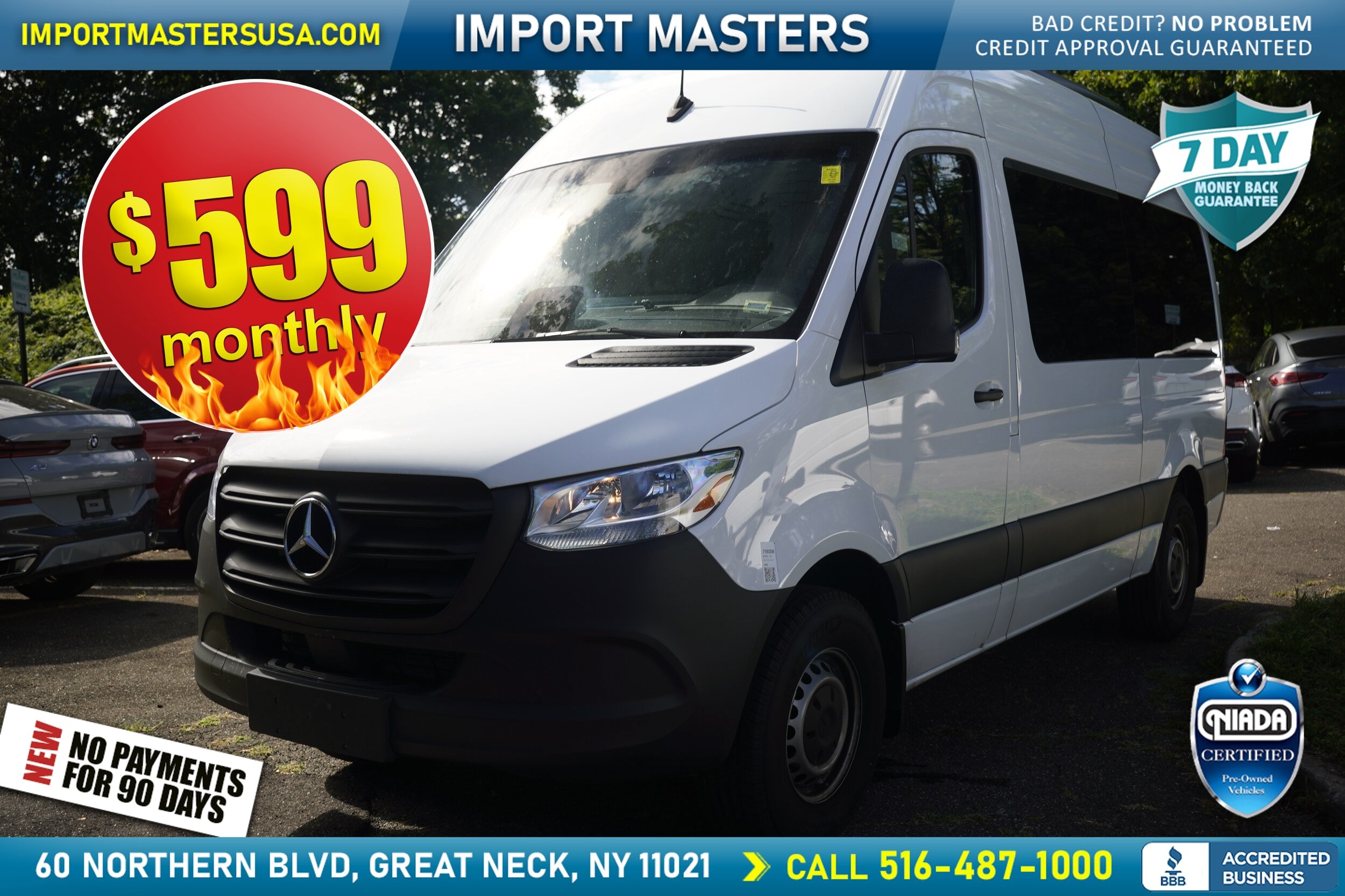 Used 2025 Mercedes-Benz Sprinter 2500 image 1