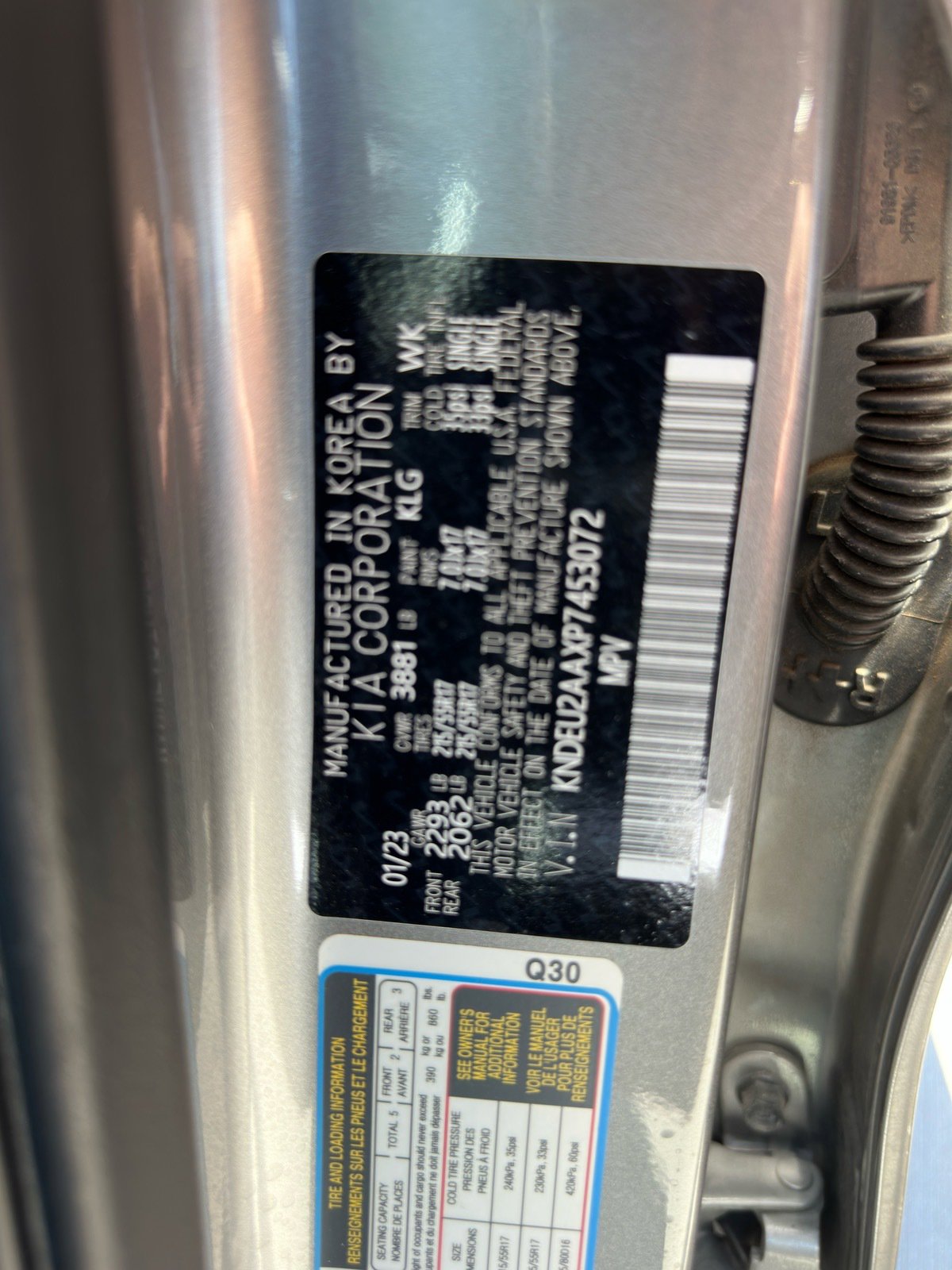 Certified 2023 Kia Seltos S FWD image 28