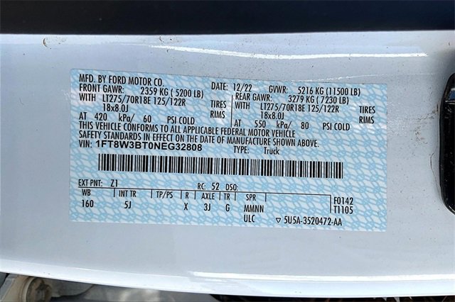 Used 2022 Ford F350 Lariat w/ Lariat Value Package image 34