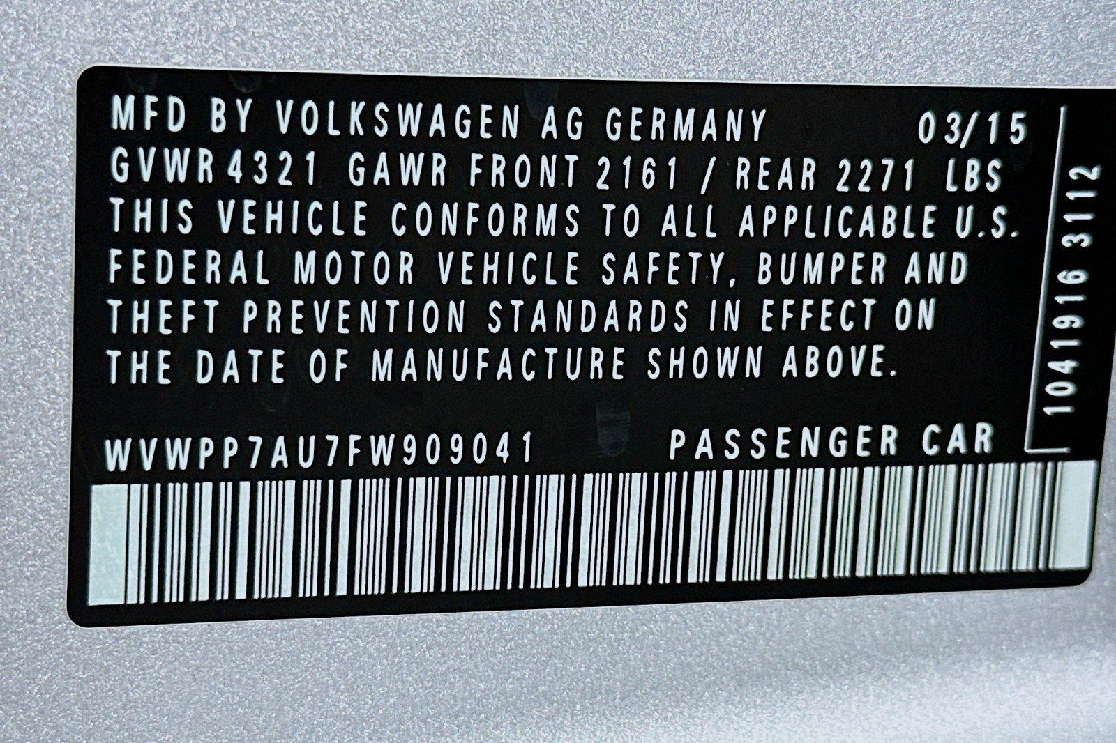 Used 2015 Volkswagen e-Golf SEL Premium FWD image 24