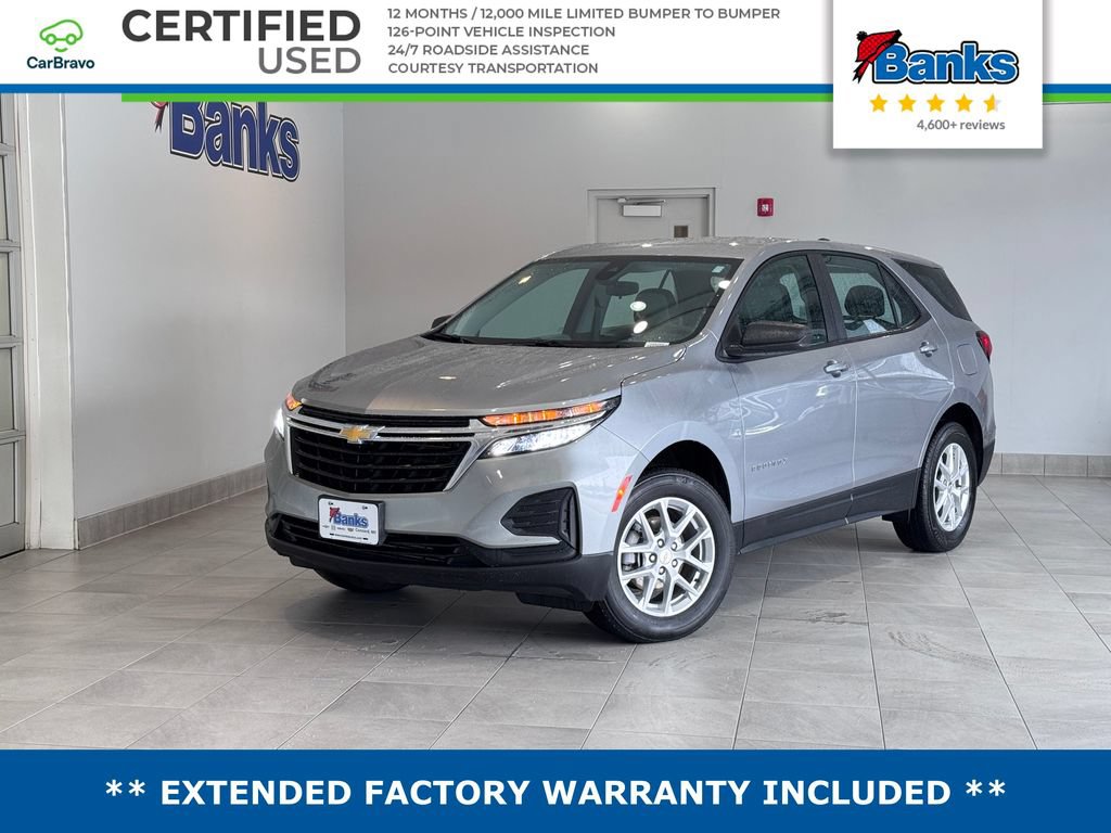 Certified 2024 Chevrolet Equinox LS w/ Driver Confidence II Package AWD/4WD image 1
