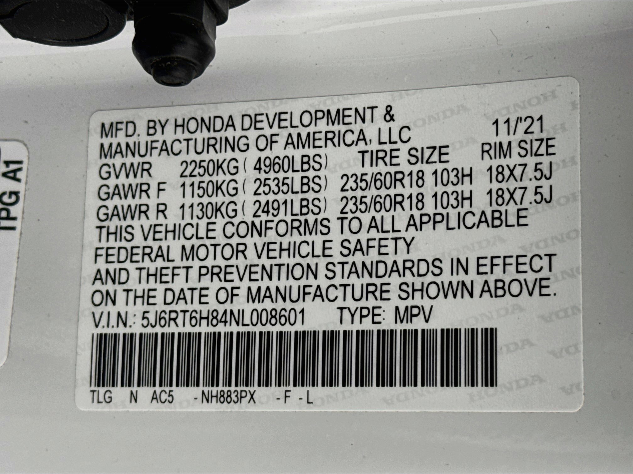 Certified 2022 Honda CR-V EX-L image 31