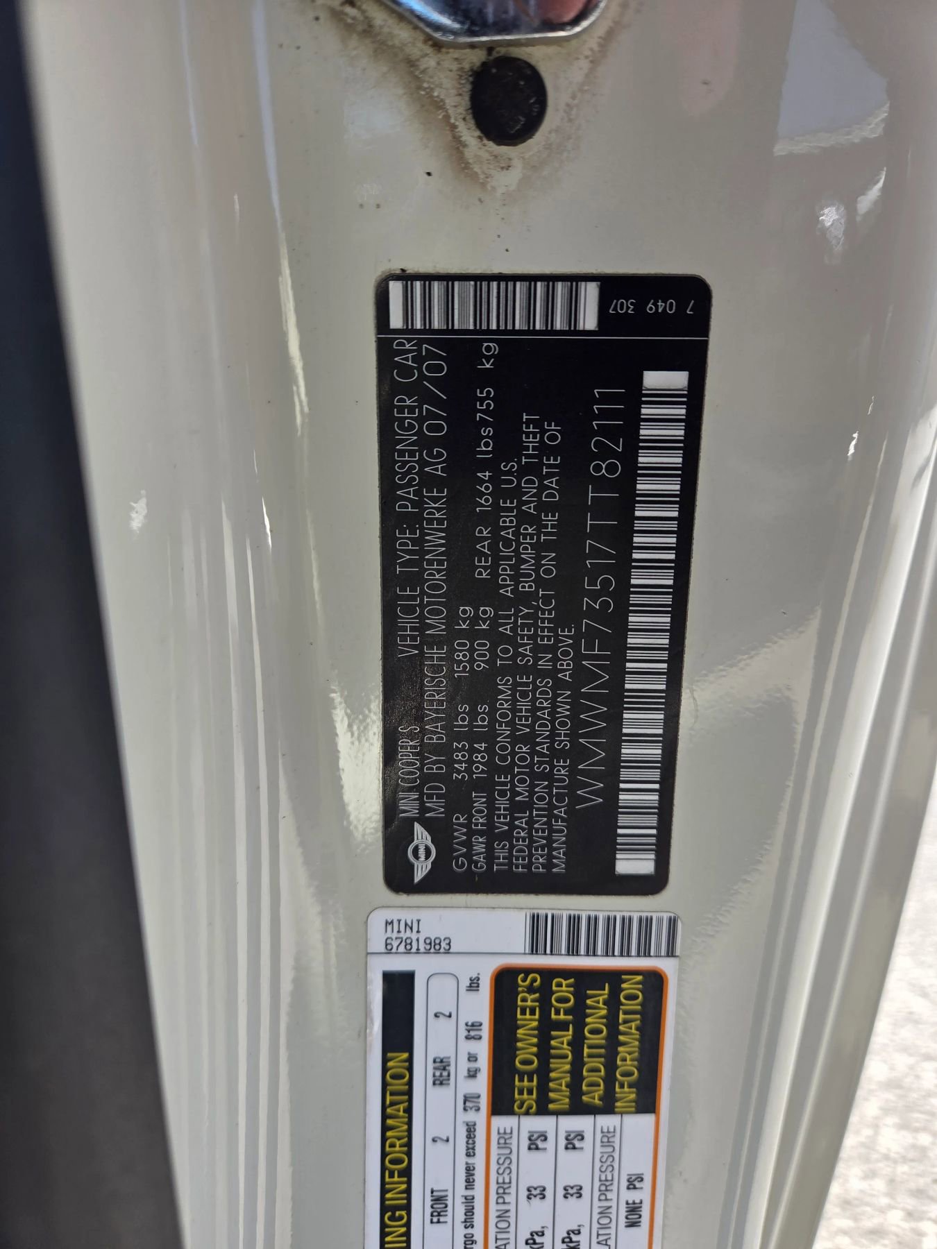 Used 2007 MINI Cooper S image 15