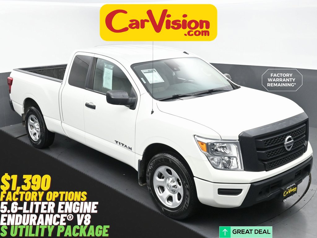 Used 2021 Nissan Titan S w/ S Utility Package