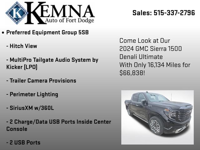 Used 2024 GMC Sierra 1500 Denali Ultimate image 16