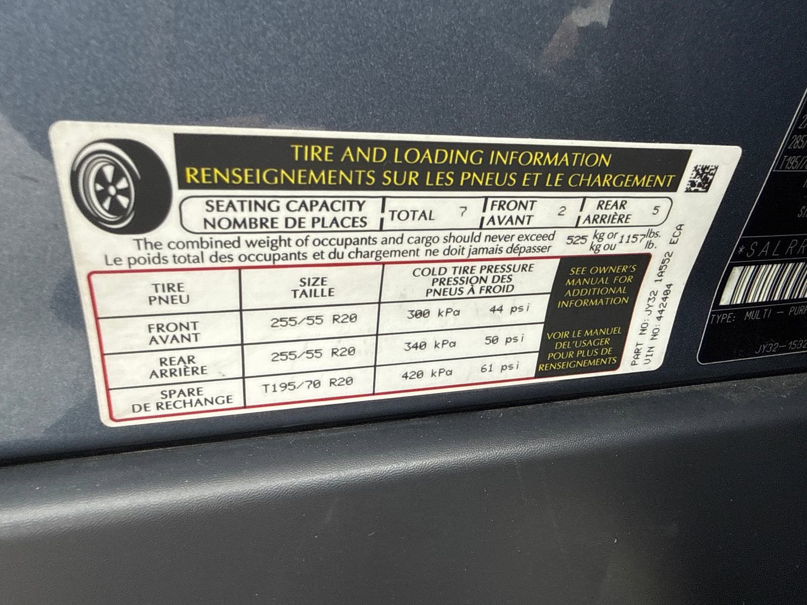 Used 2020 Land Rover Discovery HSE AWD/4WD image 55