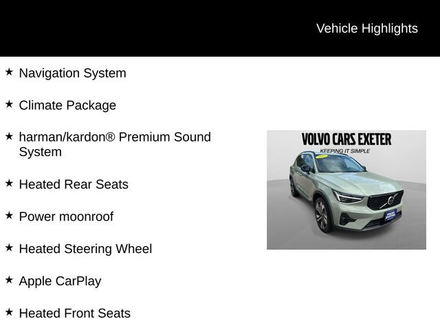 Certified 2025 Volvo XC40 B5 Ultra AWD/4WD image 5