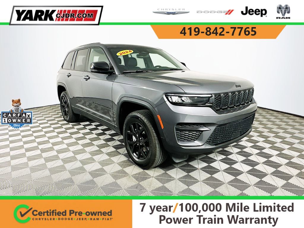 Certified 2024 Jeep Grand Cherokee Altitude