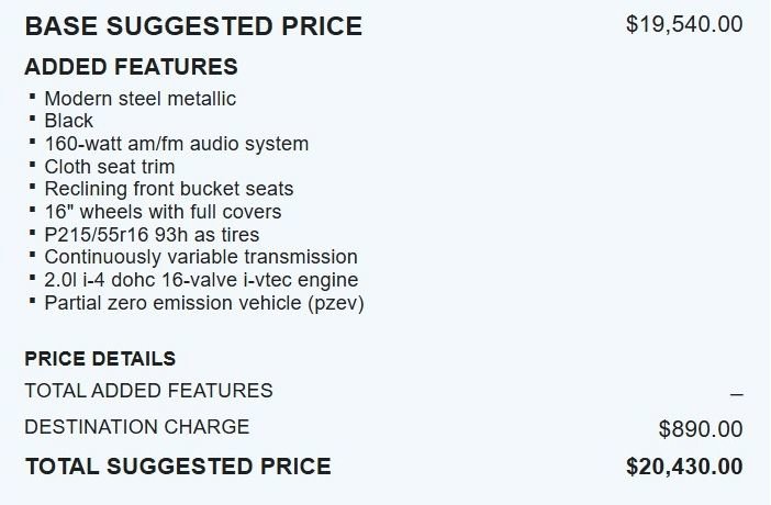 Used 2017 Honda Civic LX image 18