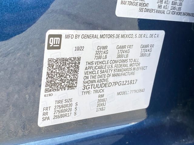 Certified 2023 GMC Sierra 1500 SLT w/ SLT Premium Package image 27