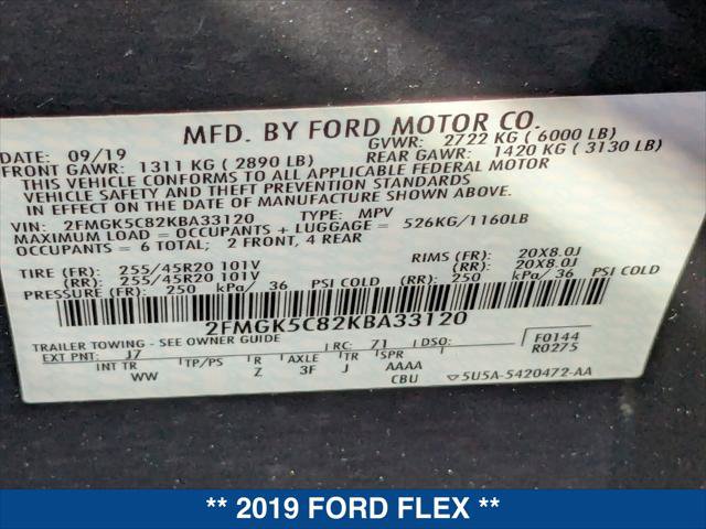 Used 2019 Ford Flex SEL w/ Equipment Group 202A image 25