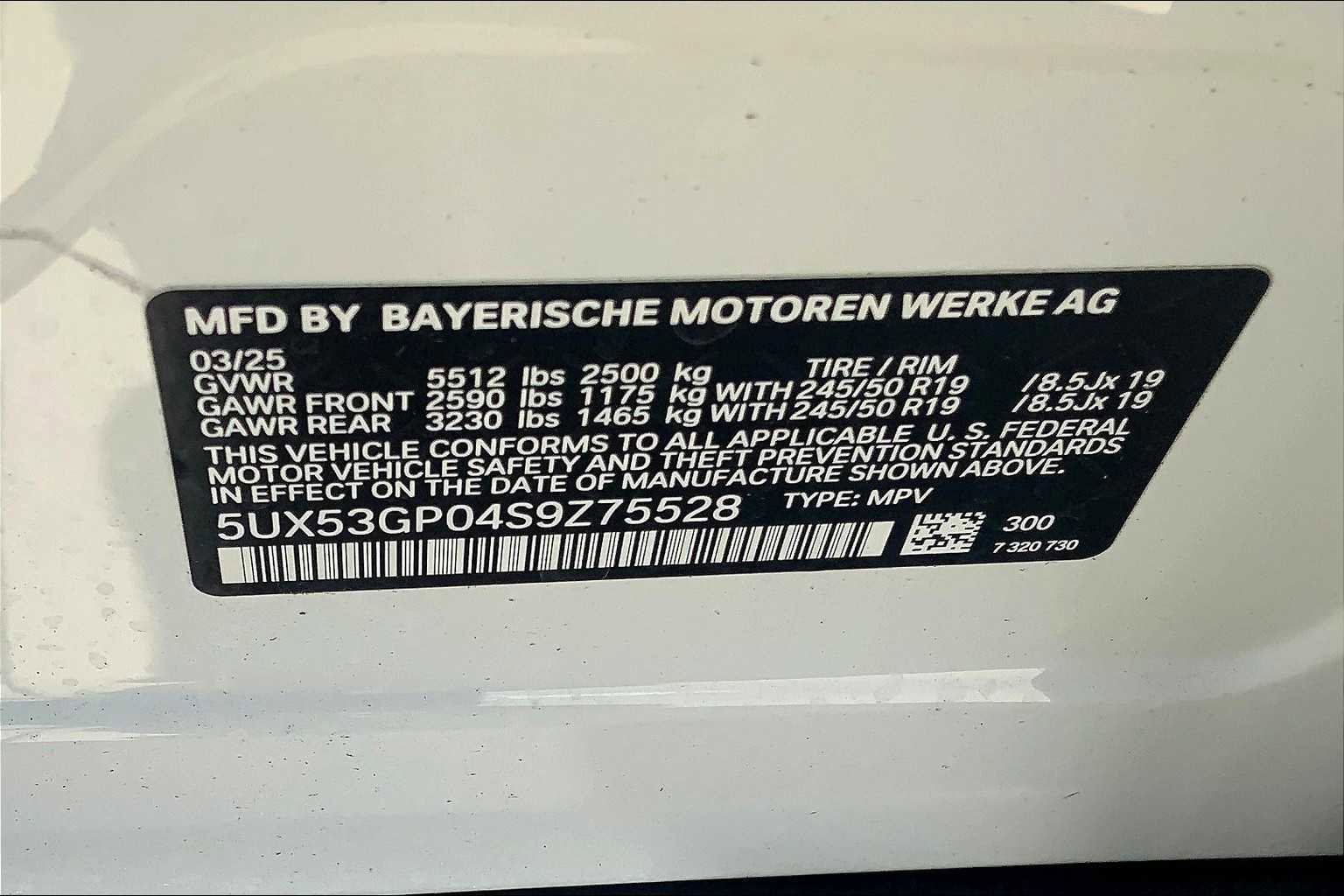 New 2025 BMW X3 xDrive30i w/ Premium Package image 18