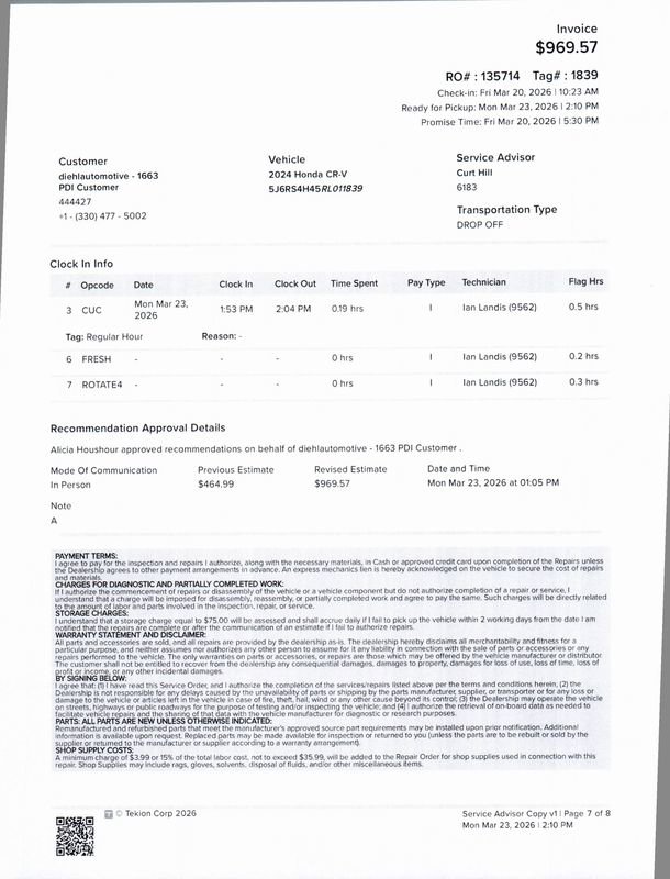 Used 2024 Honda CR-V EX image 40