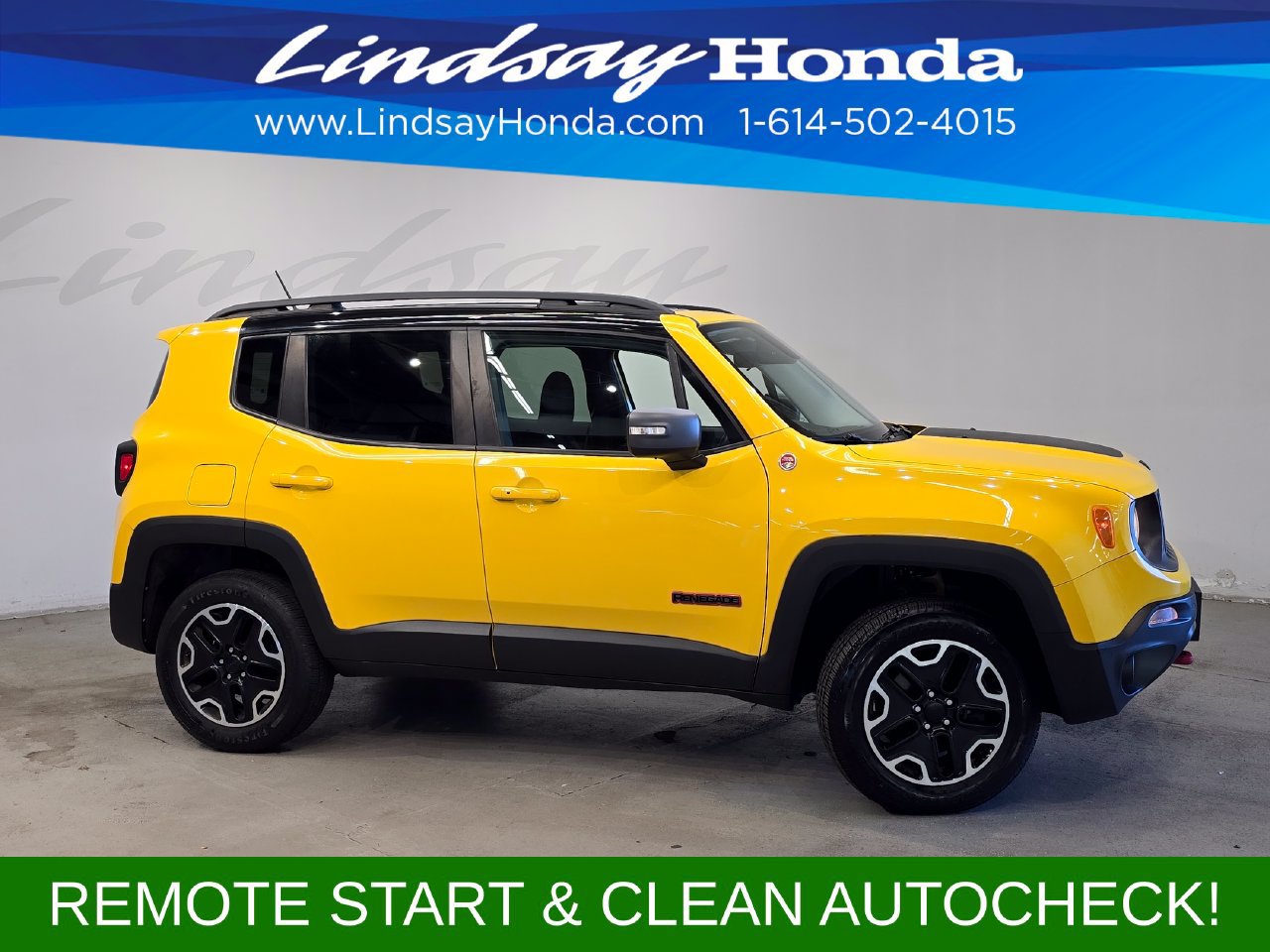 Used 2017 Jeep Renegade Trailhawk AWD/4WD image 3