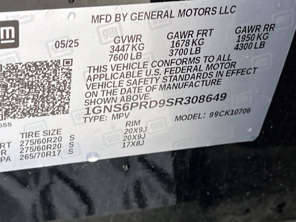 Used 2025 Chevrolet Tahoe Z71 AWD/4WD image 22