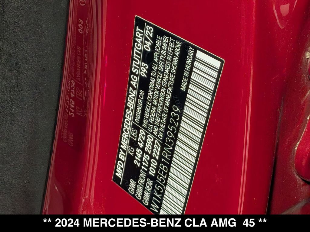 Used 2024 Mercedes-Benz CLA 45 AMG 4MATIC image 32