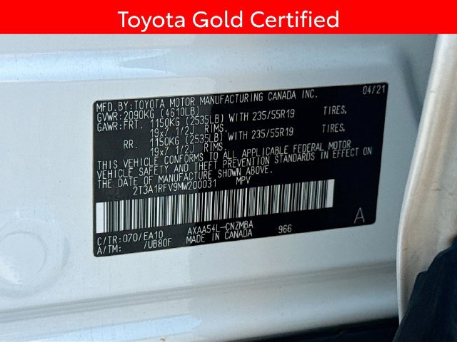 Certified 2021 Toyota RAV4 XLE Premium AWD/4WD image 34