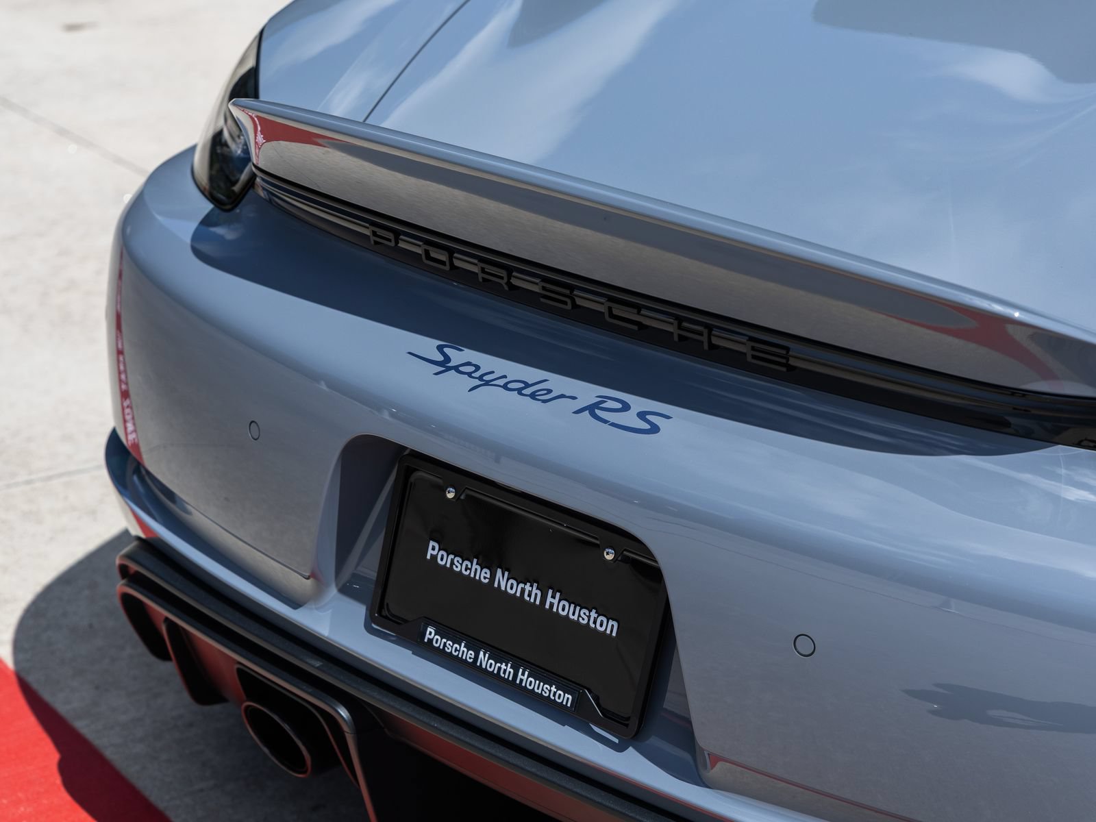 Certified 2025 Porsche 718 Boxster Spyder RS RWD image 15