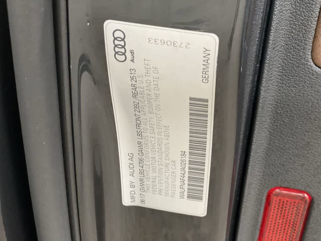 Used 2018 Audi A4 2.0T Prestige w/ Prestige Package image 32