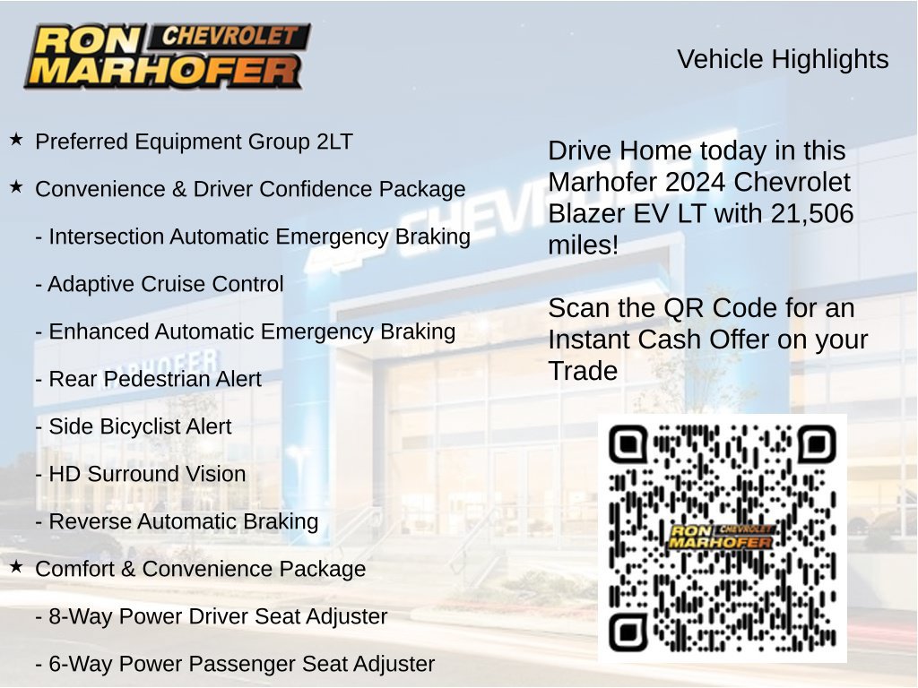 Used 2024 Chevrolet Blazer EV LT AWD/4WD image 15