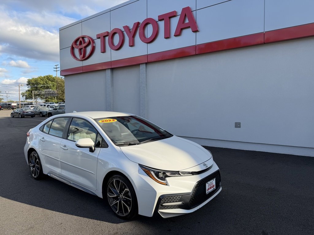 Certified 2022 Toyota Corolla SE