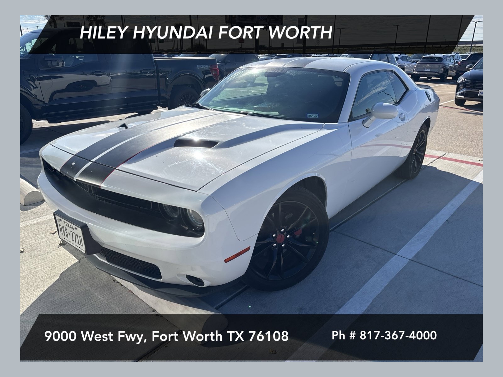 Used 2016 Dodge Challenger SXT w/ Blacktop Package RWD 360° Tour