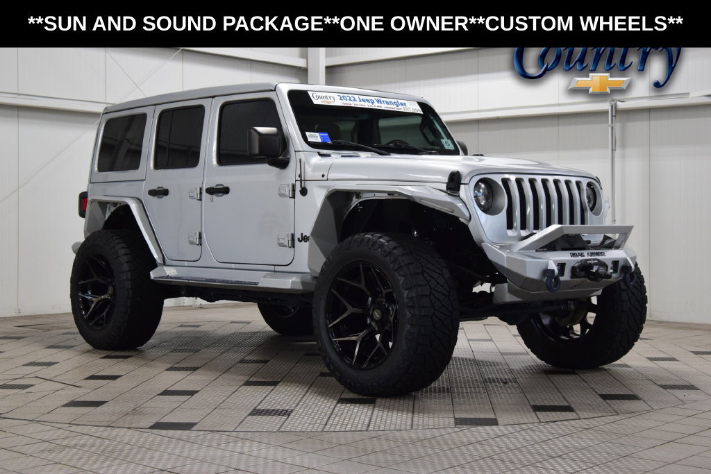 Used 2022 Jeep Wrangler Unlimited Sport w/ Sun And Sound Package