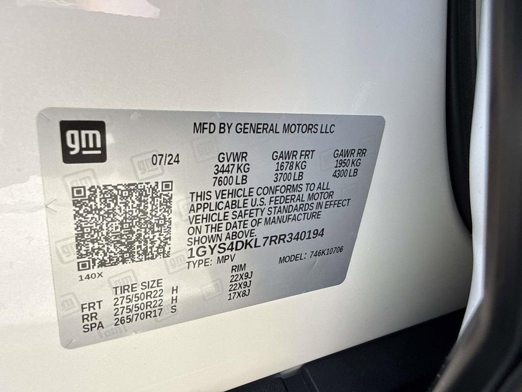 Used 2024 Cadillac Escalade Premium Luxury Platinum w/ LPO, Floor Liner Package image 19