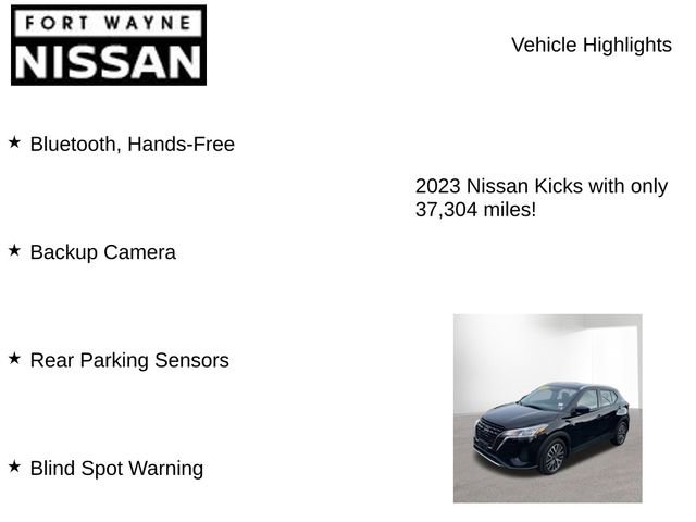 Used 2023 Nissan Kicks SV image 7