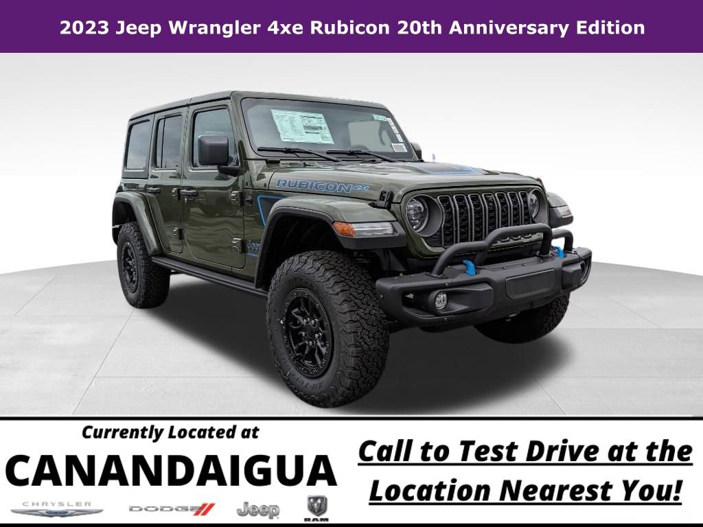 New 2023 Jeep Wrangler Unlimited Rubicon 4xe